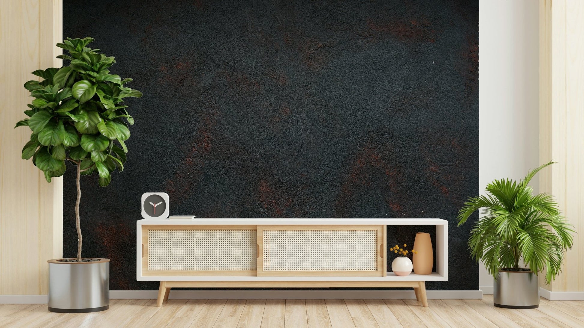 Molten Depths Wall Mural - Wallanza