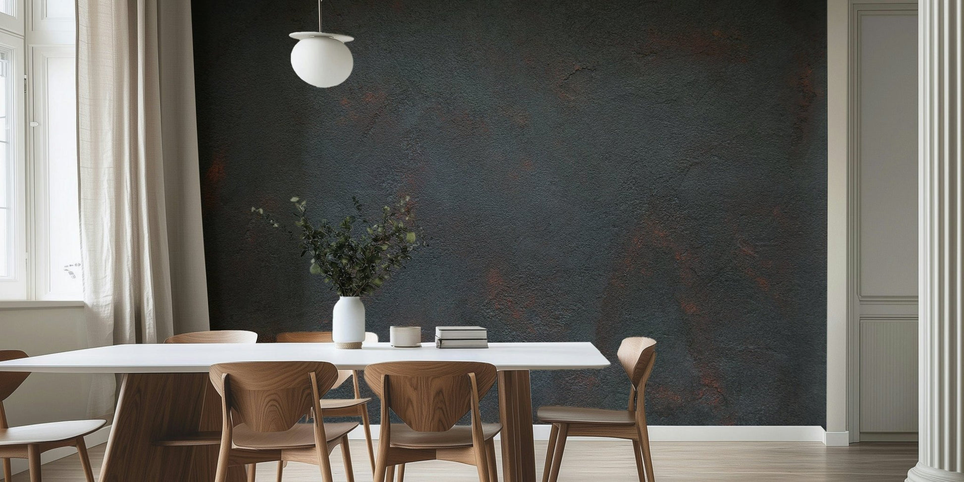 Molten Depths Wall Mural - Wallanza