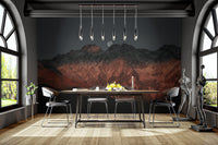 Moon Over Mountain Wallpaper - Wallanza