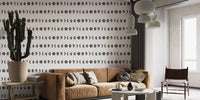 Moon Phases Panoramic Wallpaper Mural - Wallanza