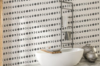 Moon Phases Panoramic Wallpaper Mural - Wallanza