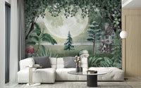 Moonlit Fantasy Wallpaper Mural - Wallanza