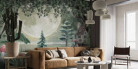 Moonlit Fantasy Wallpaper Mural - Wallanza