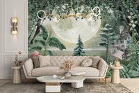 Moonlit Fantasy Wallpaper Mural - Wallanza