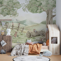 Mouse Family Wall Mural - Wallanza
