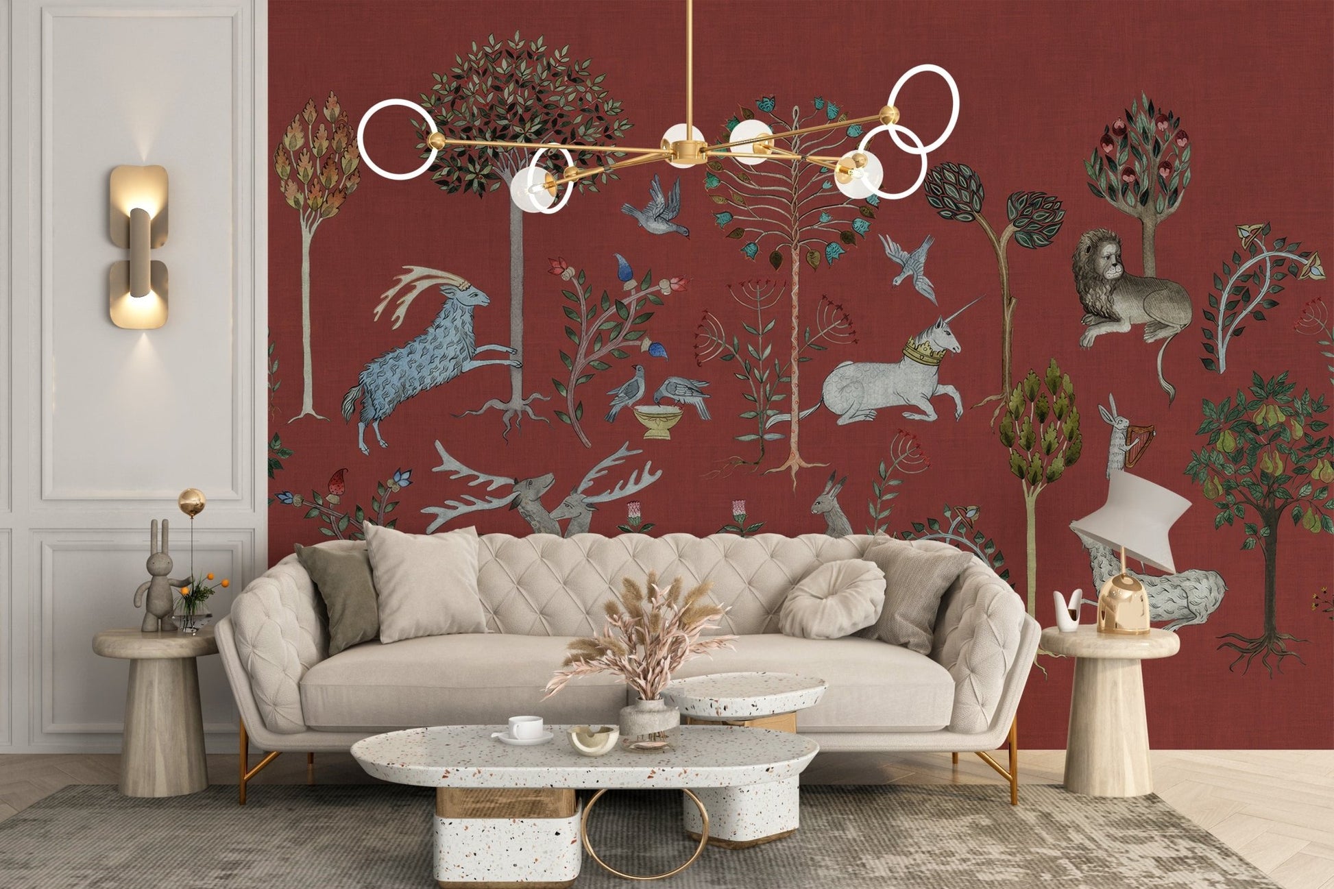 Mystical Creature Wallpaper Mural - Wallanza