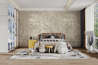 Mystical Gray Jungle Wall Mural - Wallanza