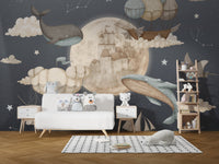 Mystical Marine Life Wallpaper Mural - Wallanza