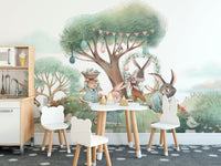 Mystical Woodland Wallpaper Mural - Wallanza