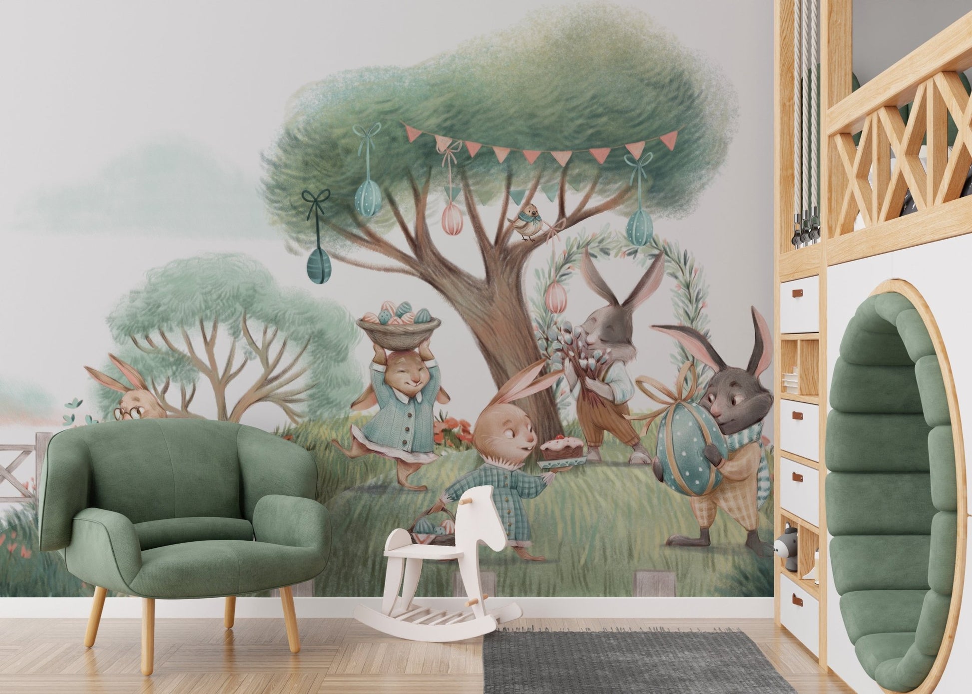 Mystical Woodland Wallpaper Mural - Wallanza