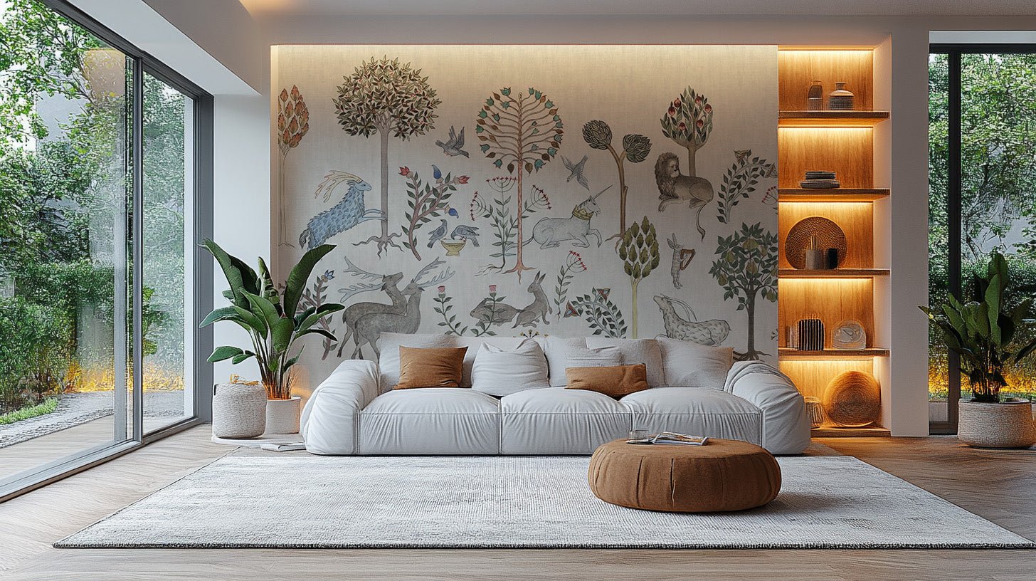 Mythical Creature Wonderland Wall Mural - Wallanza