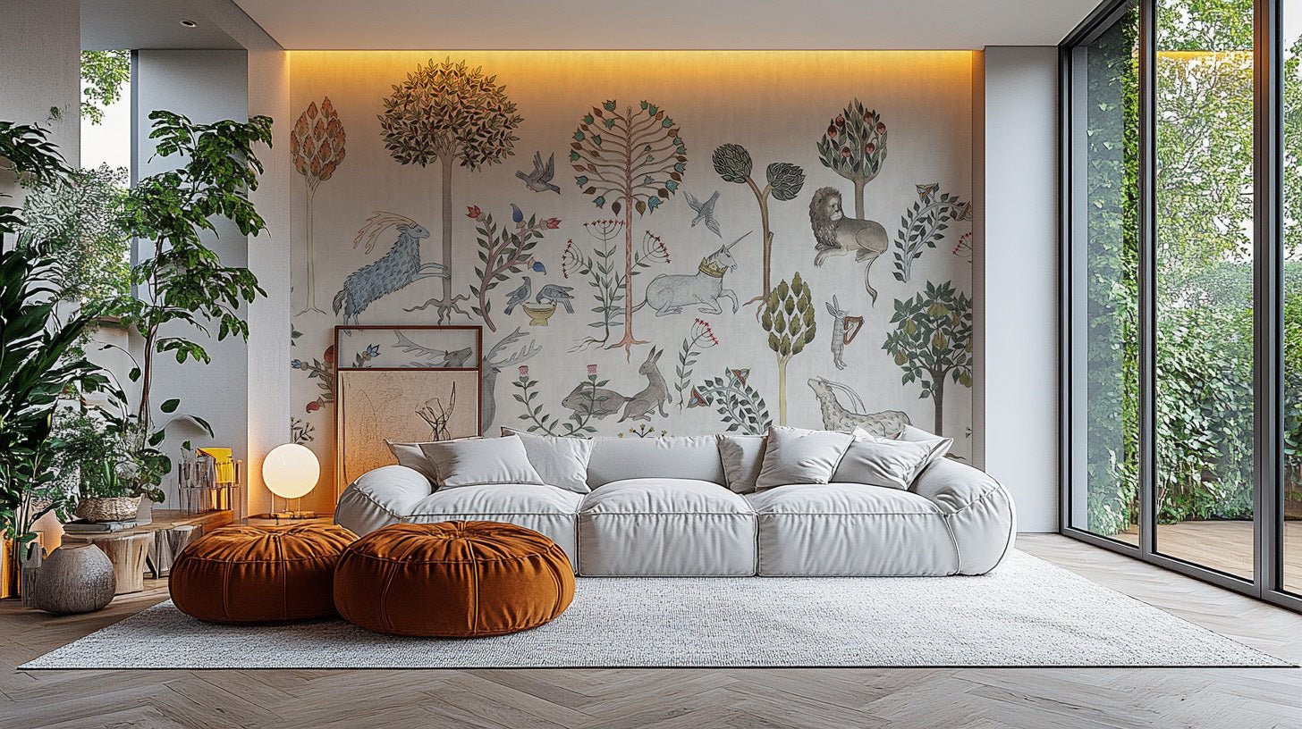 Mythical Creature Wonderland Wall Mural - Wallanza