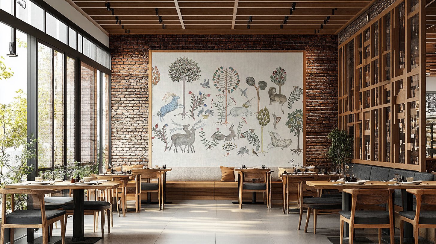 Mythical Creature Wonderland Wall Mural - Wallanza