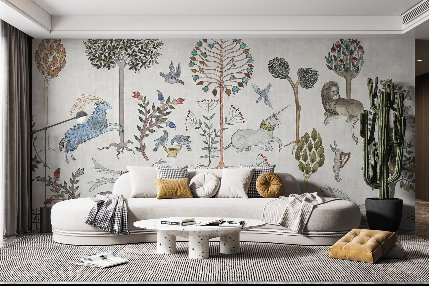 Mythical Creature Wonderland Wall Mural - Wallanza