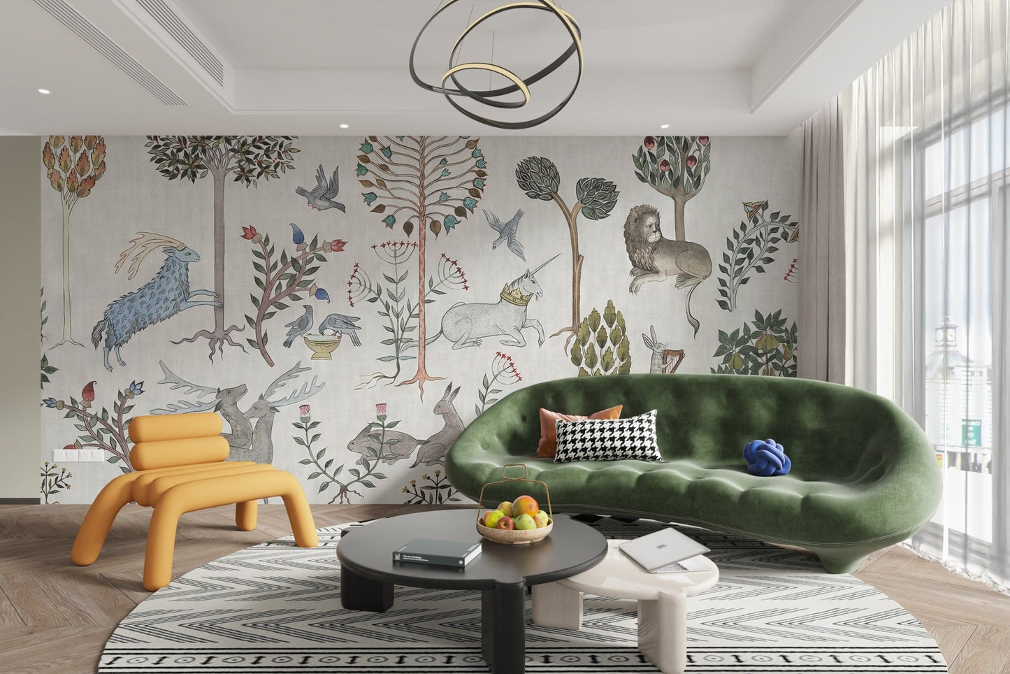 Mythical Creature Wonderland Wall Mural - Wallanza