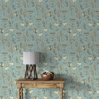 Naive Blooms Wallpaper - Wallanza