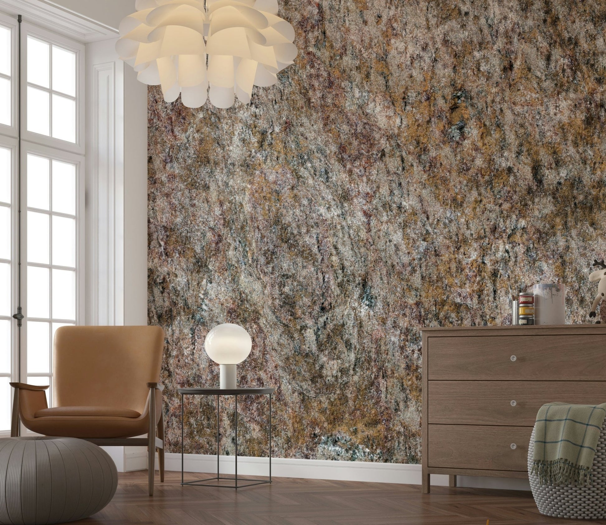 Natural Rock Stone Wall Mural - Wallanza