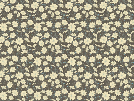 Cosmos Flower Gray Wallpaper