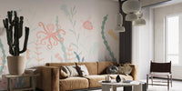 Nursery Marine Life Wallpaper Mural - Wallanza