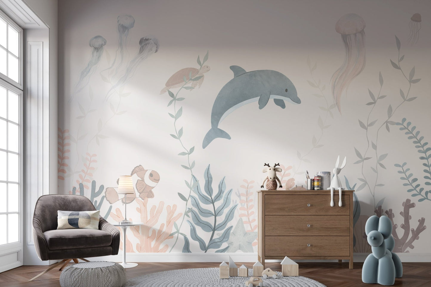 Ocean Bliss Wallpaper Mural - Wallanza