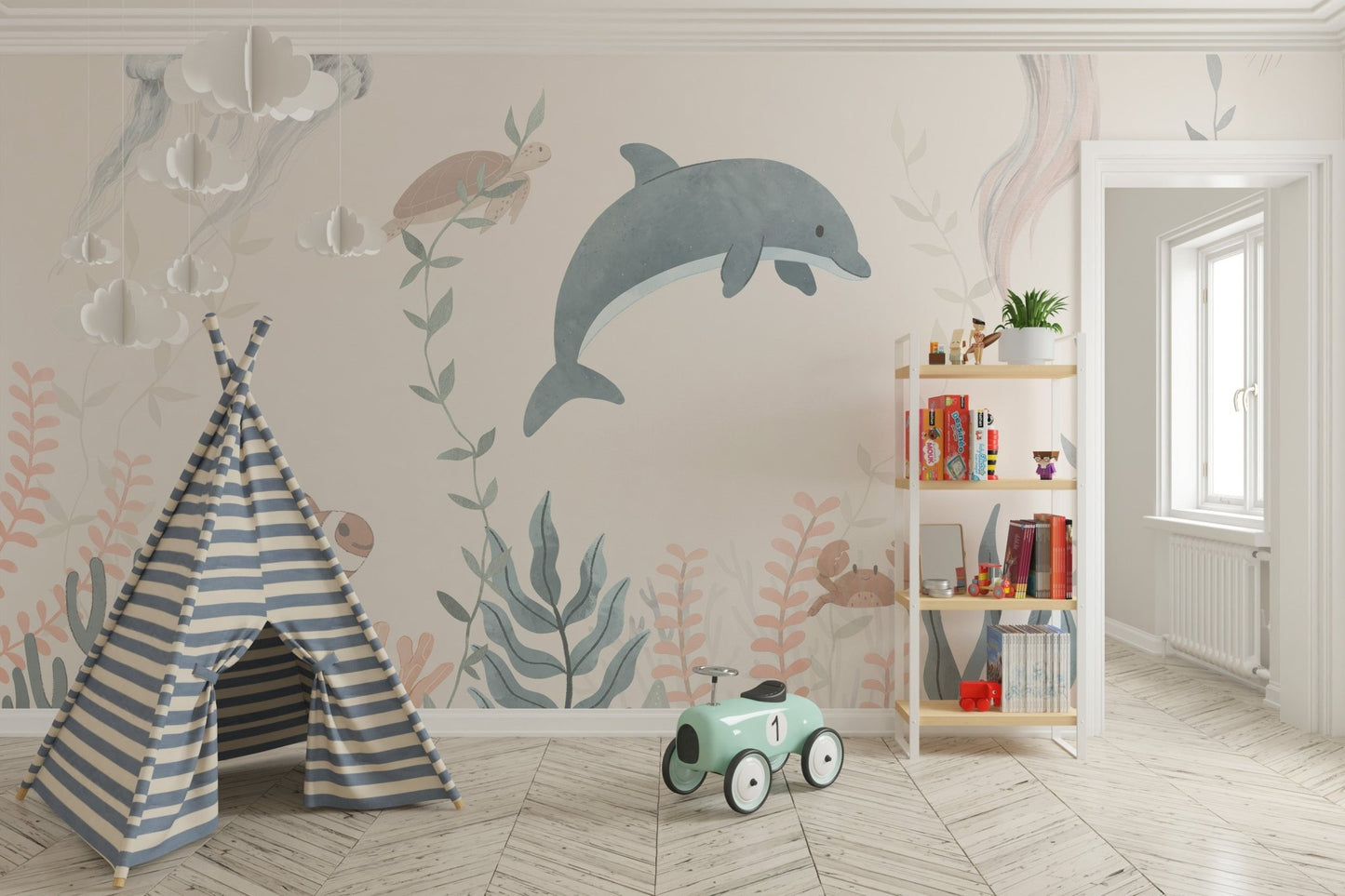Ocean Bliss Wallpaper Mural - Wallanza