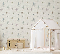 Ocean Friends Wallpaper Mural - Wallanza