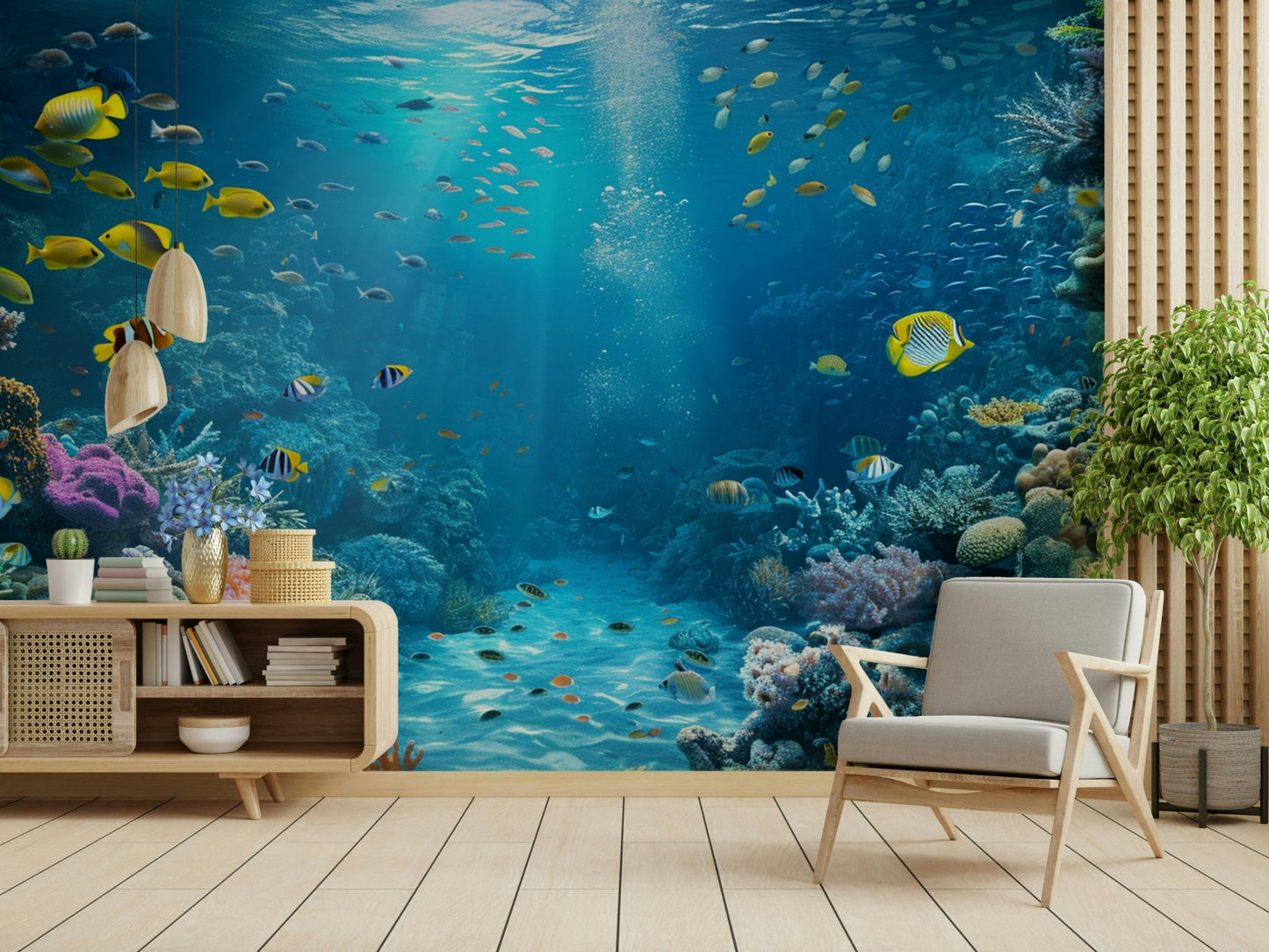 Ocean Wall Mural - Wallanza