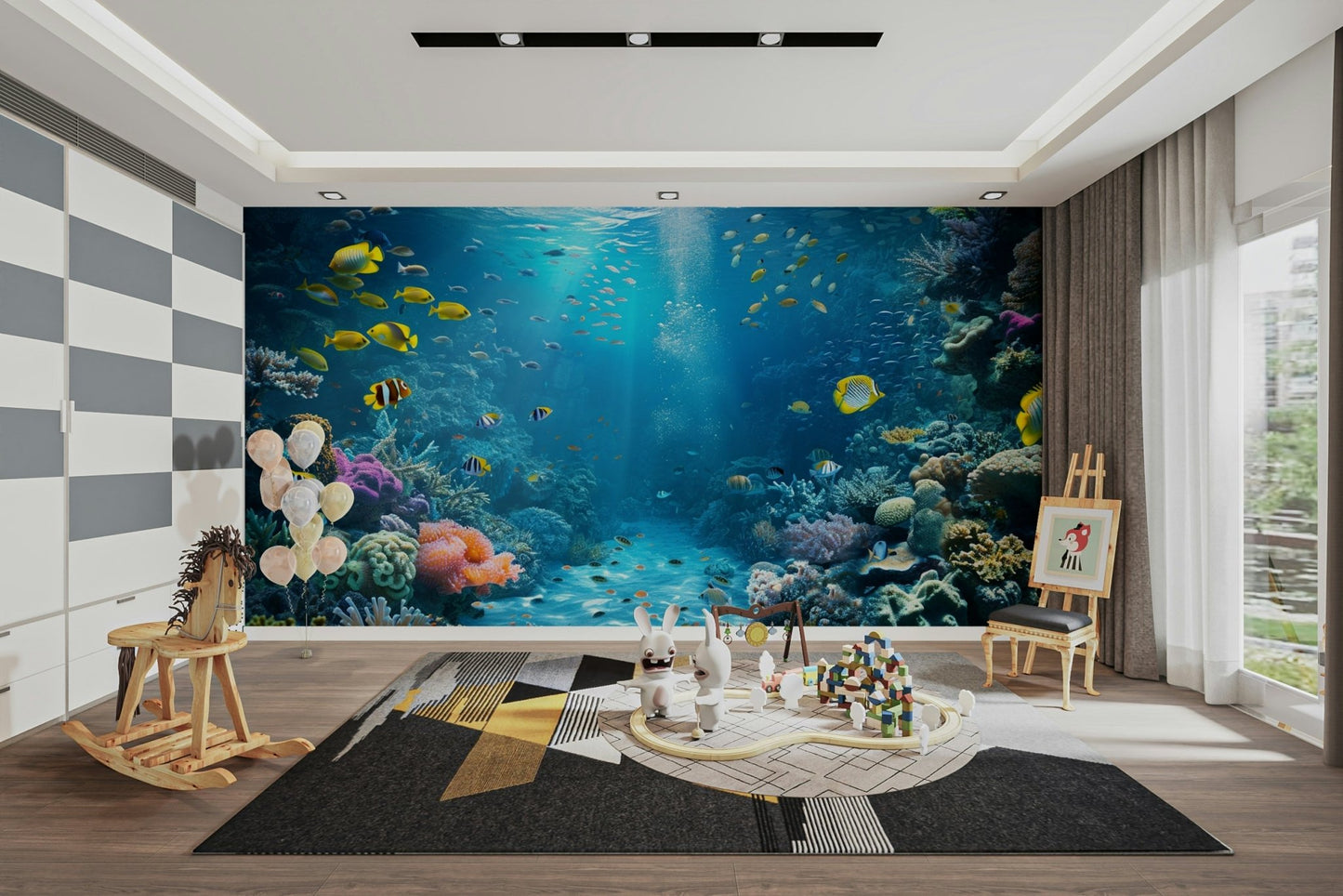 Ocean Wall Mural - Wallanza