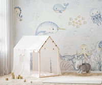 Ocean Wonders Wallpaper Mural - Wallanza