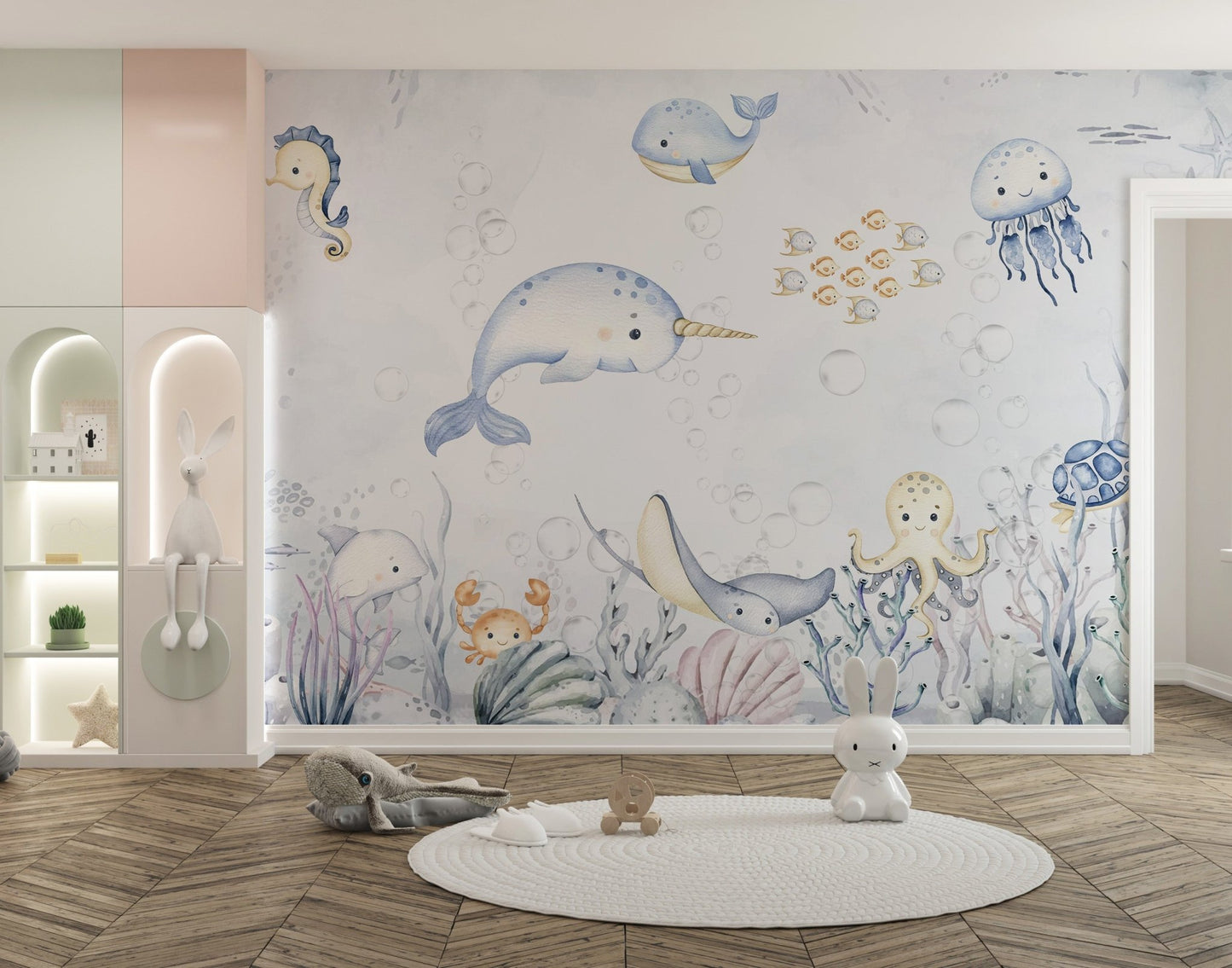 Ocean Wonders Wallpaper Mural - Wallanza