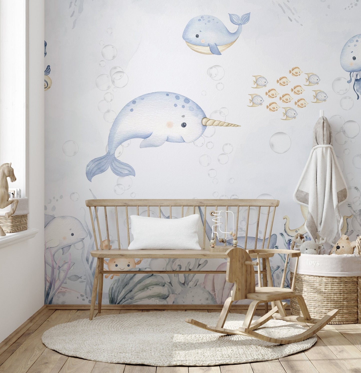 Ocean Wonders Wallpaper Mural - Wallanza