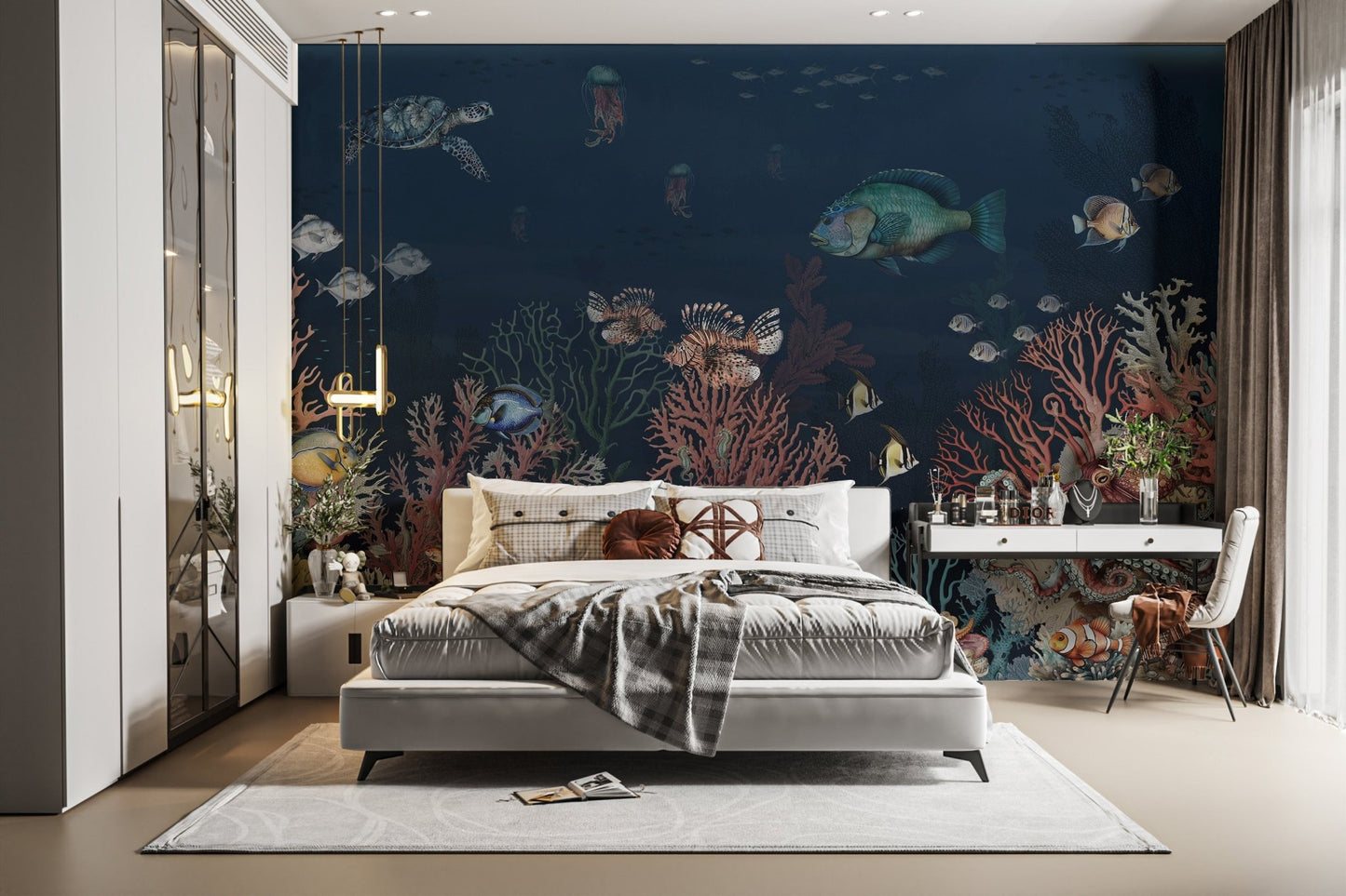 Ocean Wonders Wallpaper Mural - Wallanza