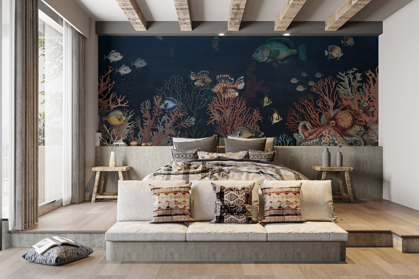 Ocean Wonders Wallpaper Mural - Wallanza