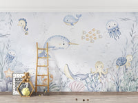 Ocean Wonders Wallpaper Mural - Wallanza