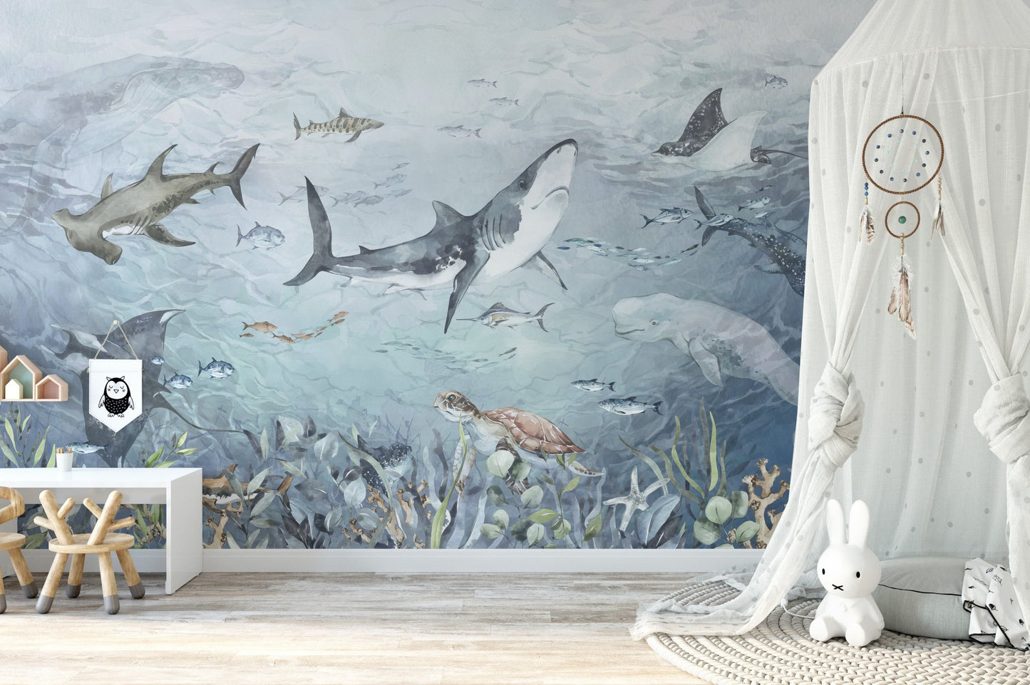 Oceanic Haven Wallpaper Mural - Wallanza