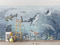 Oceanic Haven Wallpaper Mural - Wallanza