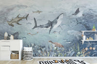Oceanic Haven Wallpaper Mural - Wallanza