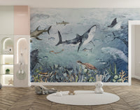 Oceanic Haven Wallpaper Mural - Wallanza