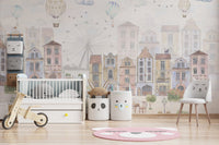 Old City Kids Room Wallpaper - Wallanza