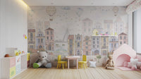 Old City Kids Room Wallpaper - Wallanza