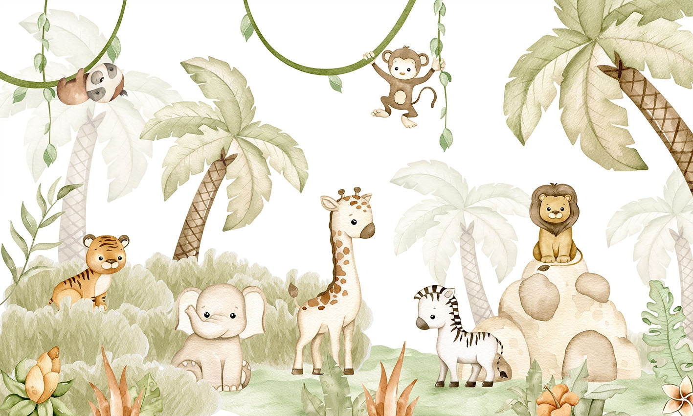 Savannah Friends Nursery Mural