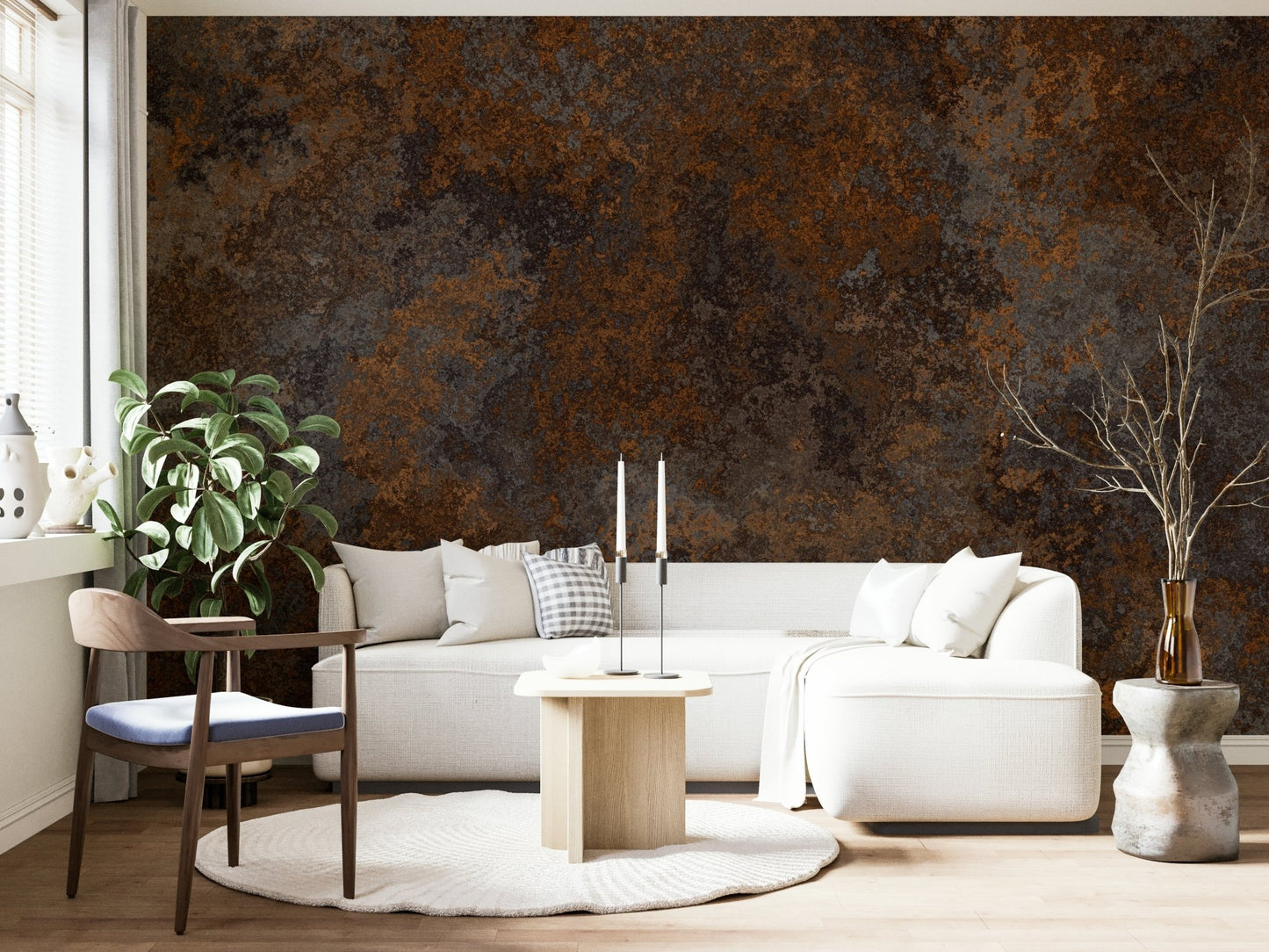 Oxidation Echoes Wall Mural - Wallanza