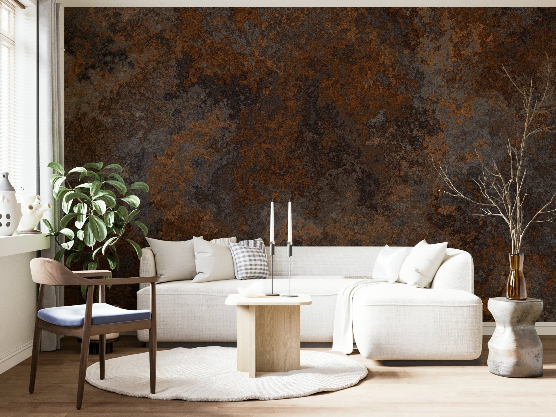 Oxidation Echoes Wall Mural - Wallanza