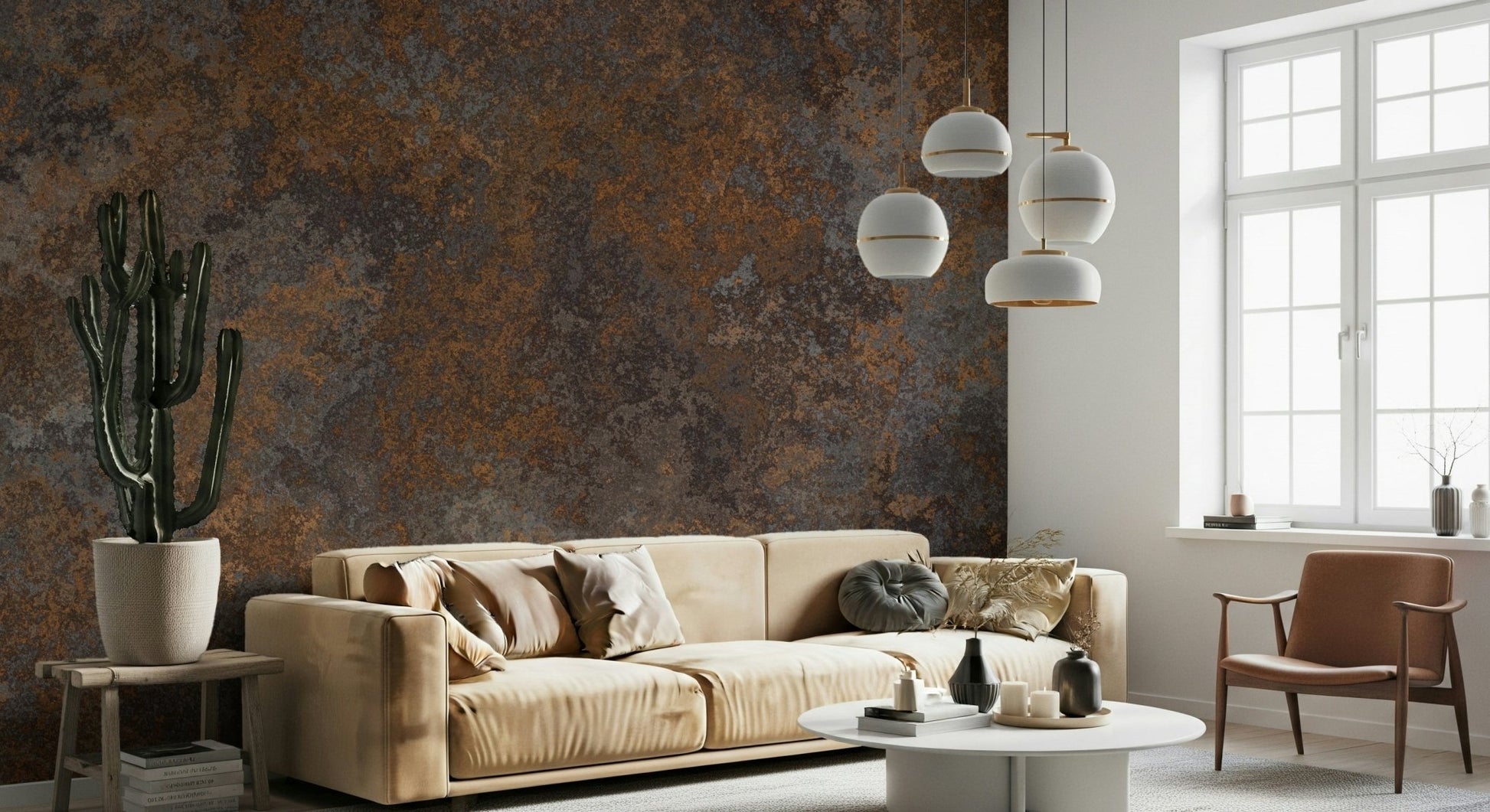 Oxidation Echoes Wall Mural - Wallanza