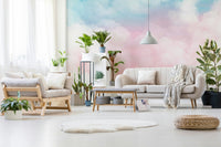 Palette Sky Wall Mural - Wallanza