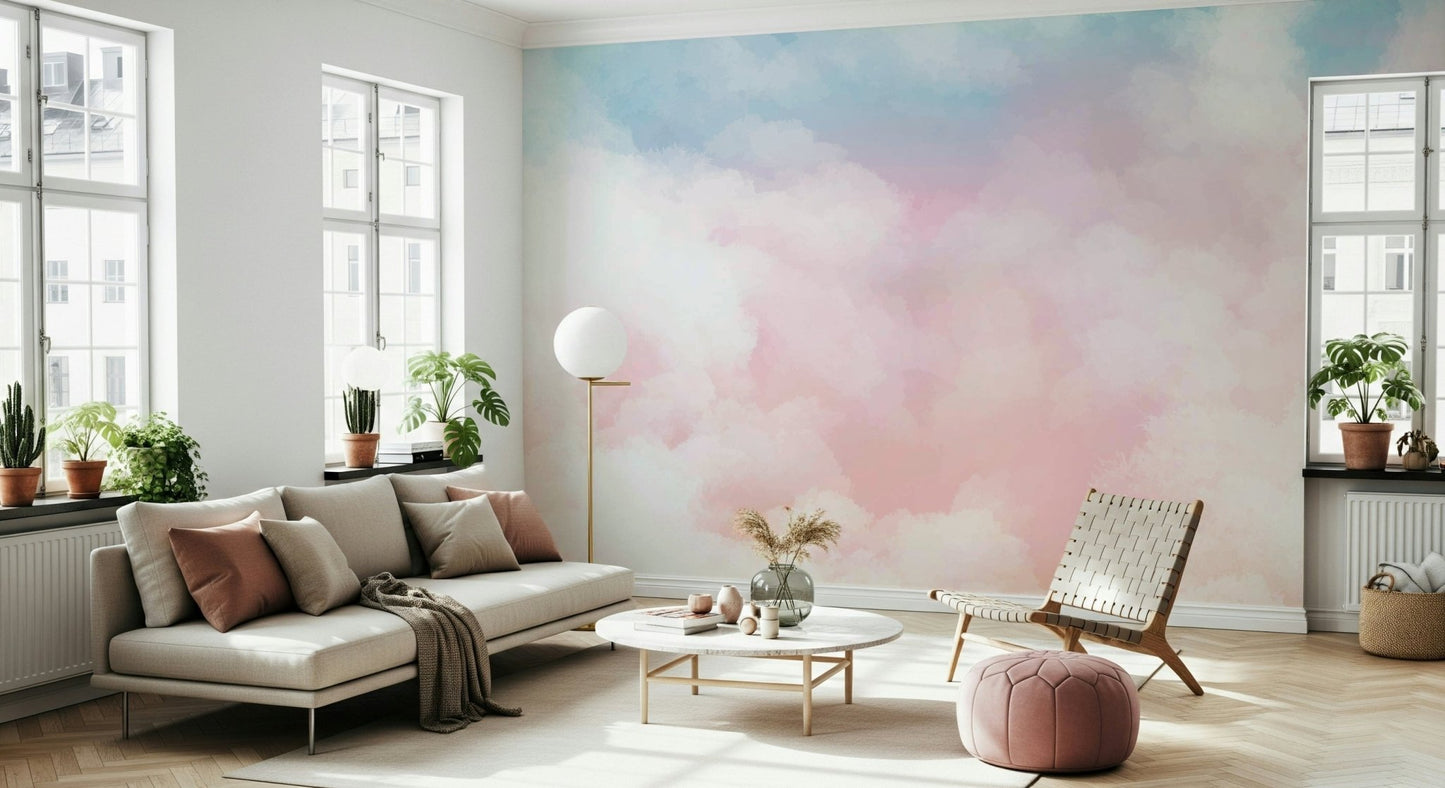 Palette Sky Wall Mural - Wallanza
