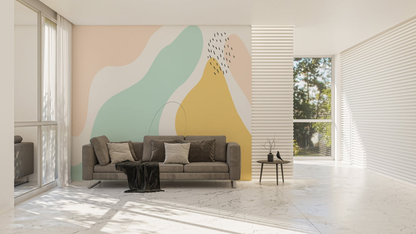Pastel Harmony Wallpaper Murals - Wallanza