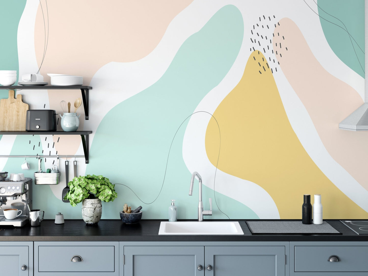 Pastel Harmony Wallpaper Murals - Wallanza