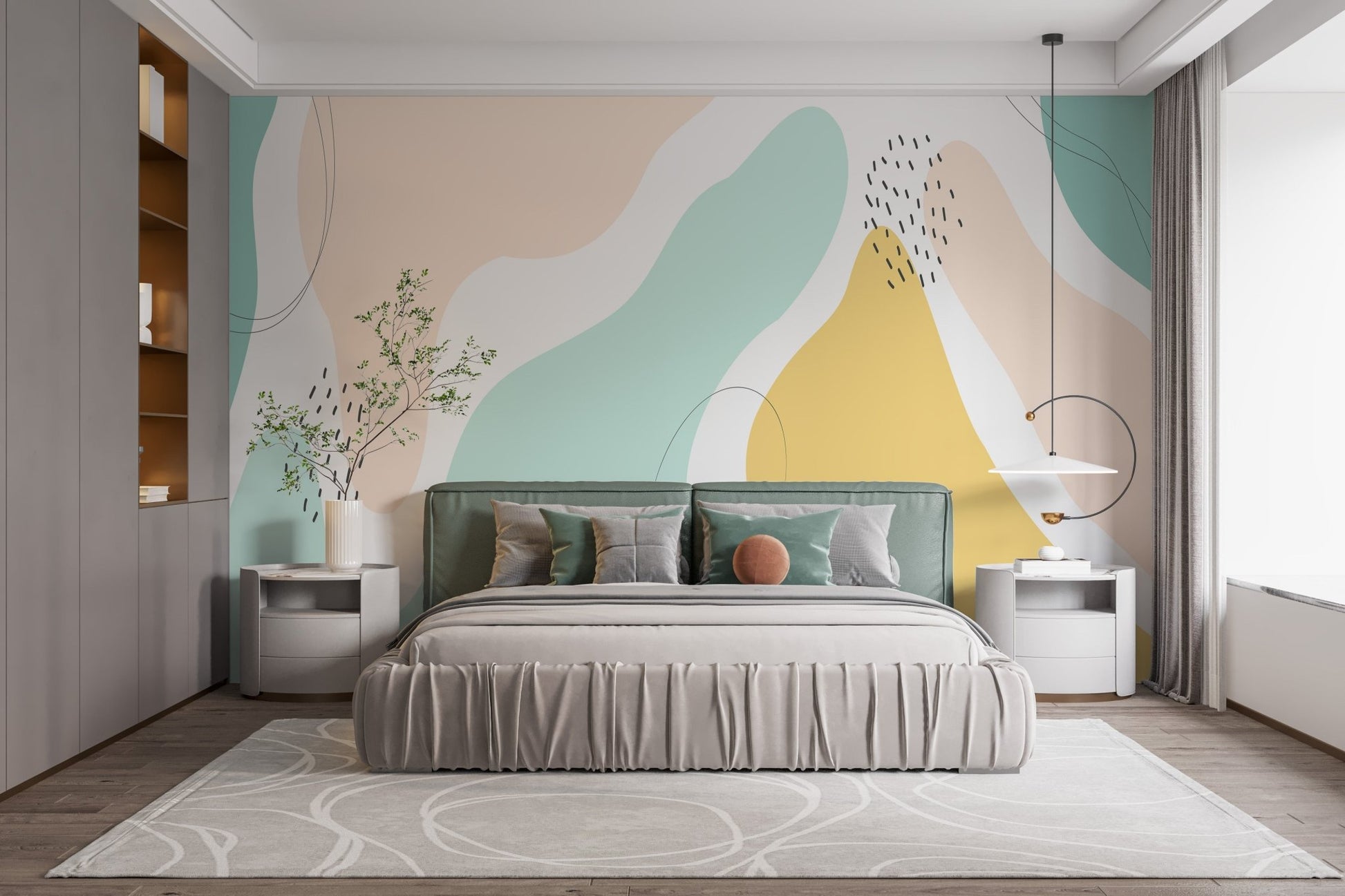 Pastel Harmony Wallpaper Murals - Wallanza