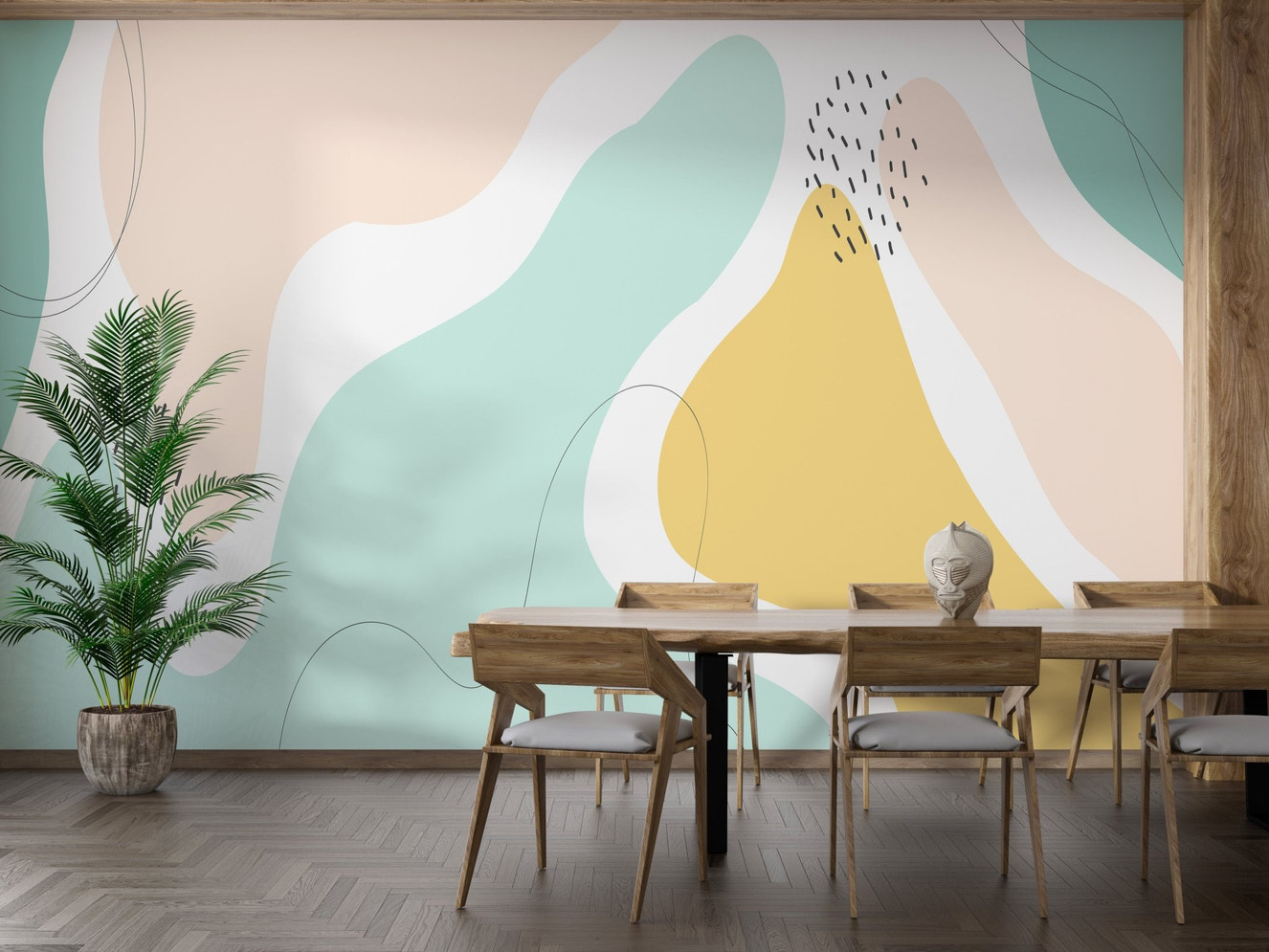 Pastel Harmony Wallpaper Murals - Wallanza